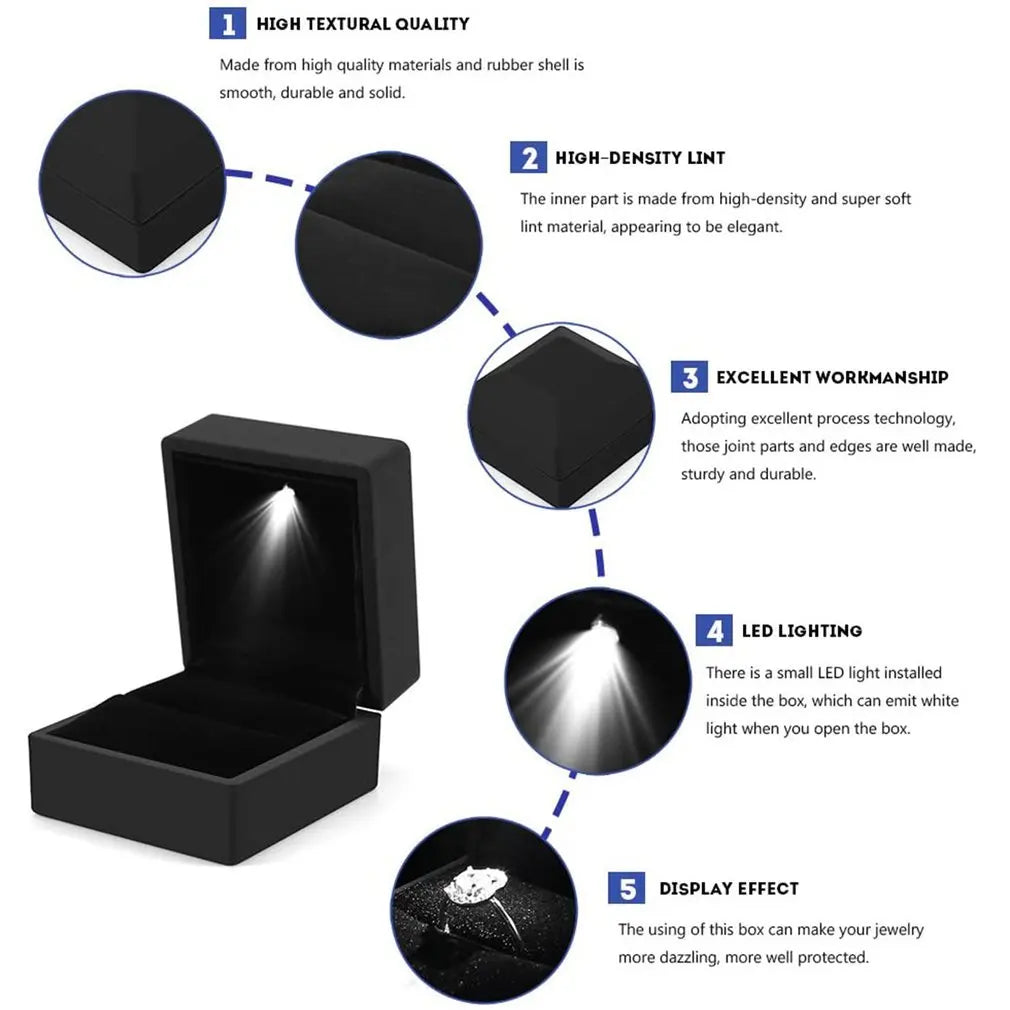 LED Light-Up Gift Box