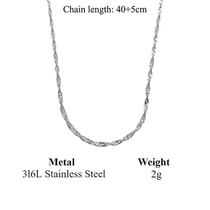 Dainty Gold CZ Necklace