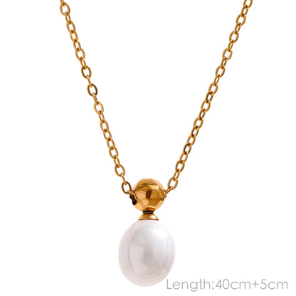 Natural Pearl Bead Necklace