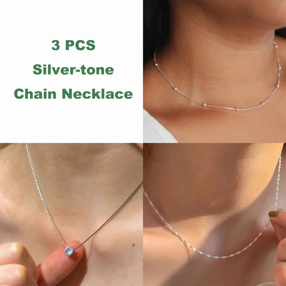 Dainty Gold CZ Necklace