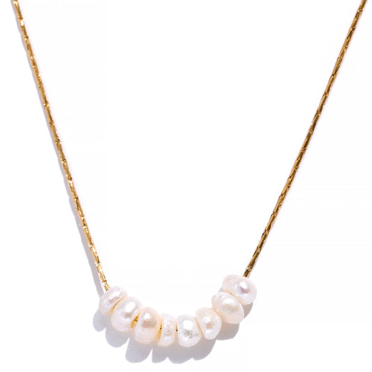 Natural Pearl Bead Necklace